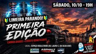 Limeira sediará o 1º Encontro Asphalt Legends 019 com exposição de carros rebaixados e ação beneficente